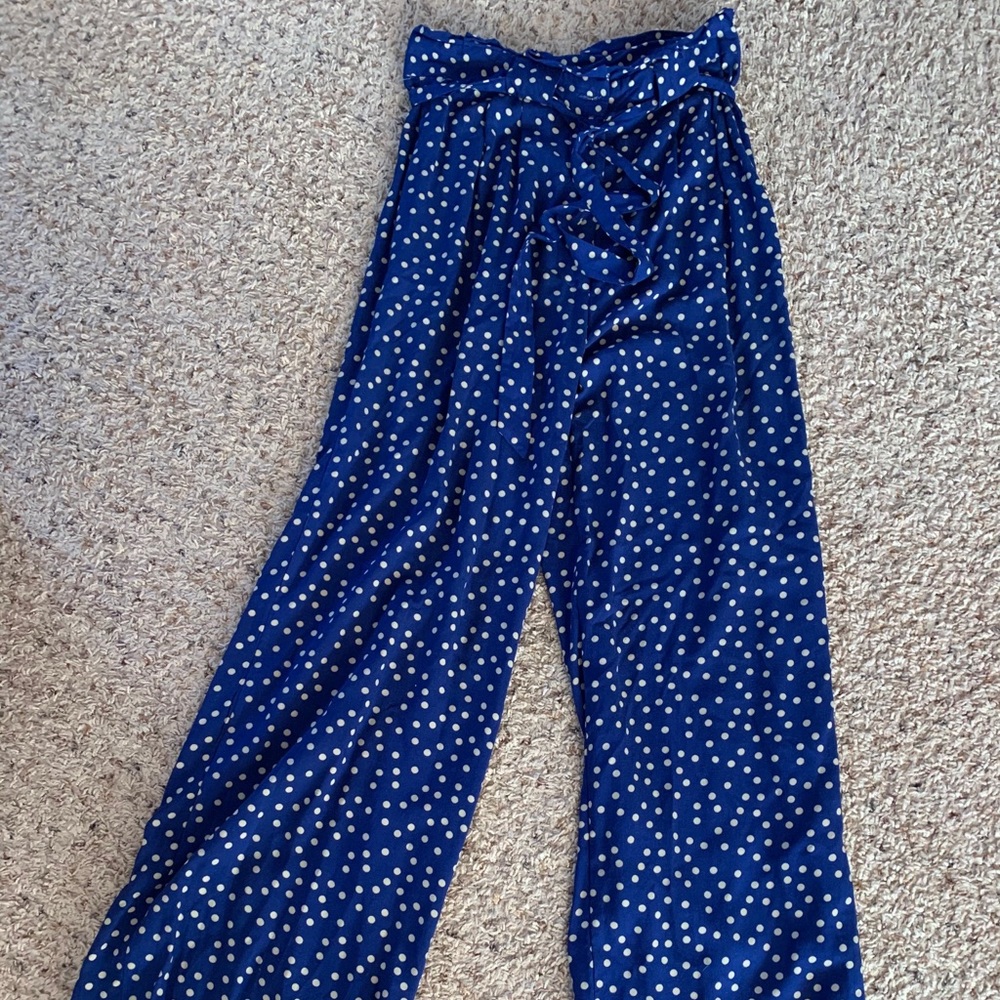 Polka dot pants